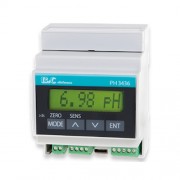 pH ir ORP keitiklis su išėjimais 4...20 mA ir Modbus RTU, PH 3436